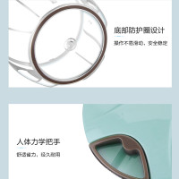 爱仕达绞肉机400ML手工家用绞菜神器饺子馅搅拌机手拉式碎菜机小拉蒜器多功能料理机厨房用品肉馅蒜蓉辣椒姜末蔬菜肉 搅碎机