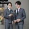 HLCOMAN西服套装男大学生正装教师公务员面试女西装外套职业装工作服