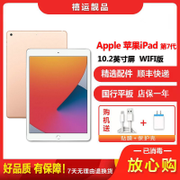 [二手95成新]Apple 苹果平板 iPad 7 第7代 WIFI版 金色 128GB 10.2英寸屏 2019款国行