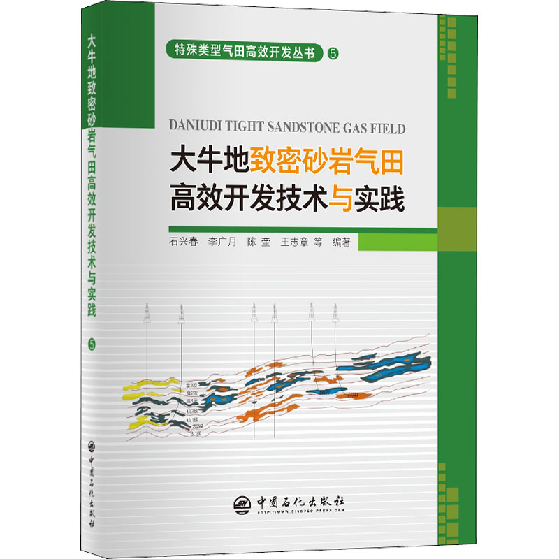 正版新书】大牛地致密砂岩气田高效开发技术与实践石兴春 李广月