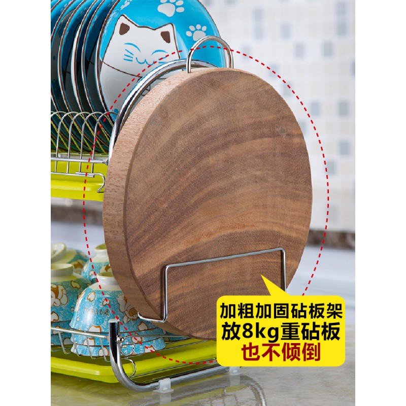 沥水架碗碟盘刀架家用晾放碗柜碗筷收纳盒厨房置物架用品用具收纳层架 三维工匠高清大图