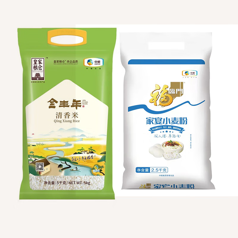 皇家粮仓金丰年清香米家宴小麦粉组合