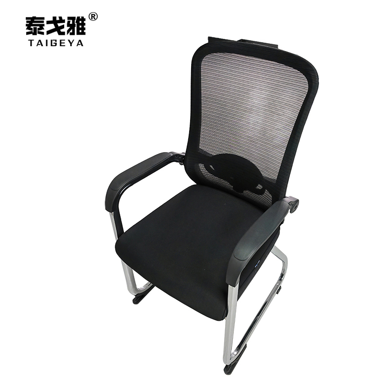 泰戈雅 不锈钢弓形办公椅 TGY-006 把高清大图