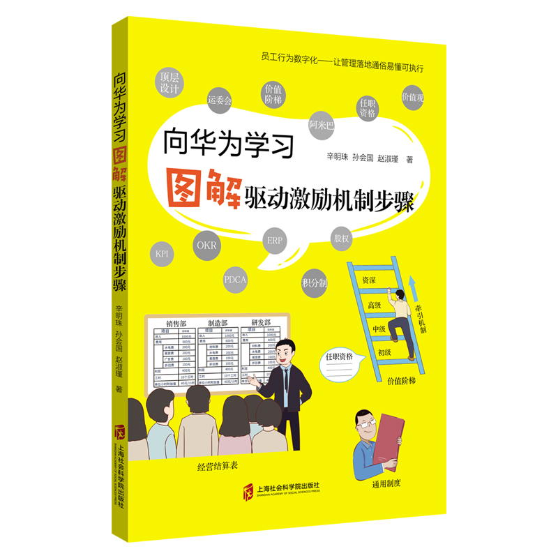 醉染图书向华为学习——图解驱动激励机制步骤9787552035513高清大图