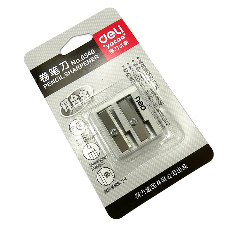 得力(deli)0540卷笔刀(银色)(只)deli0540