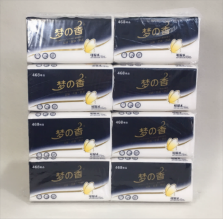 梦の香经典抽纸 4层 115抽1包[1抽4层 135MM*180MM][2400包起订]高清大图