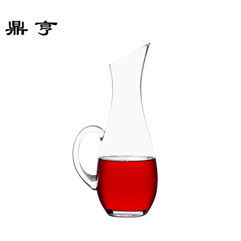 鼎亨欧式加厚水晶红酒醒酒器家用葡萄酒分酒器玻璃酒壶酒店专用盛