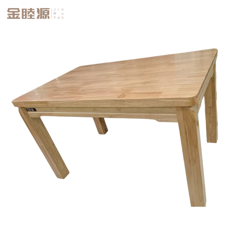金睦源 JIN MU YON 实木餐桌长餐桌 1300*800*750mm 张高清大图