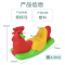 YK8192B单人三色动物摇马鸡