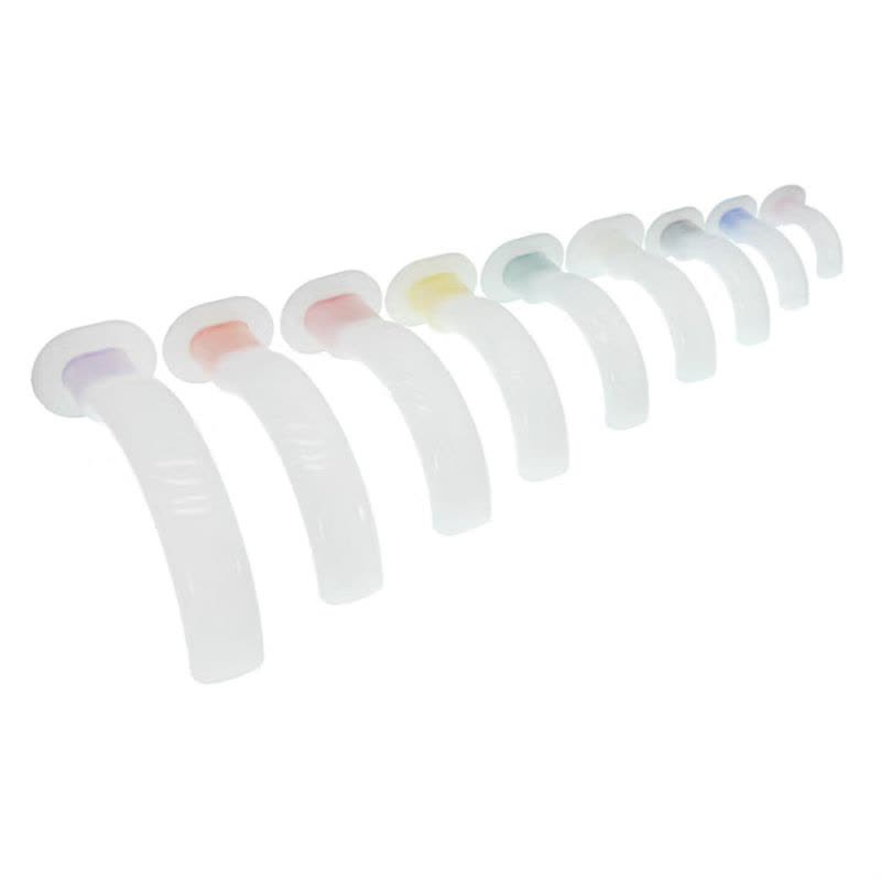 医用口咽通气道口腔通气管婴儿儿童成人透明PVC型橡胶普通型独立无菌包装规格型号齐全 透明PVC5# 5cm1支图片