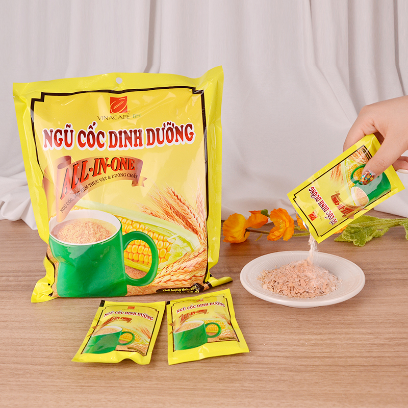 越南进口vinacafe威拿咖啡麦片奶香味早餐麦片500g高清大图