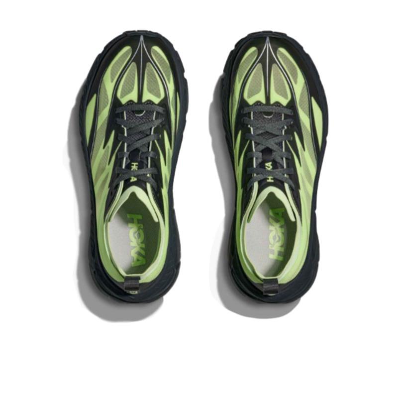 Hoka OneOne越野跑鞋男款轻量透明鞋面Vibram大底速干耐磨运动鞋