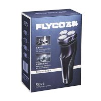 飞科(Flyco)电动剃须刀FS372充电式全身水洗三刀头男士刮胡刀防水青少年剃胡须刀剪胡子便携式小巧智能 自动研磨刀头