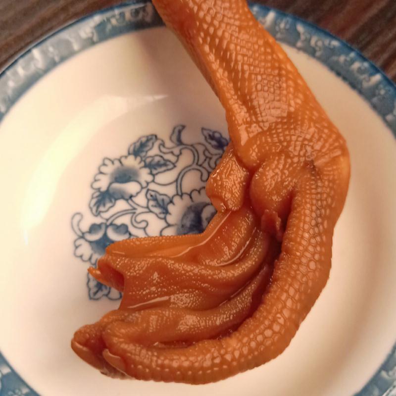 【中华特色】永定馆 客家土楼肉类零食龙岩下洋泡鸭爪360g约12个 福建特产永定泡鸭掌 华东