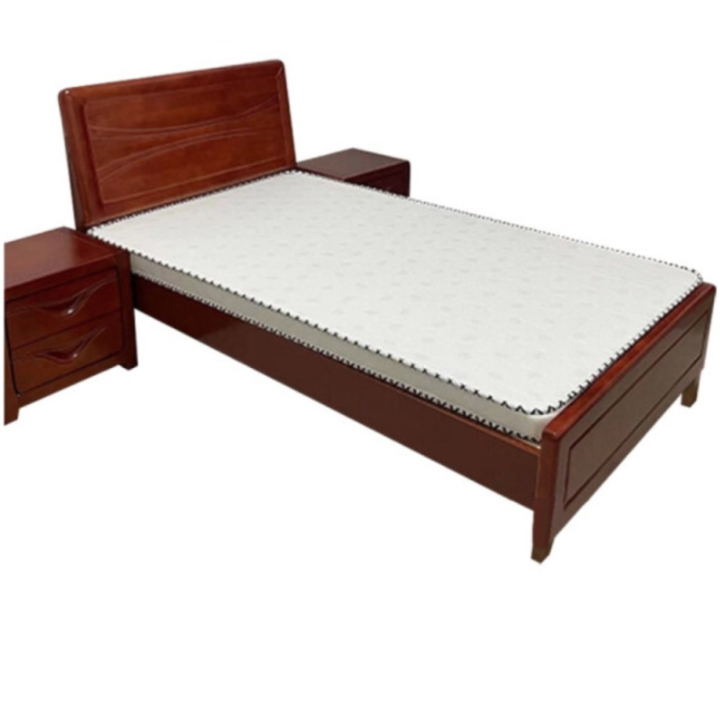 木床现代中式床现代简约家具公寓宿舍床可定做尺寸可选颜色