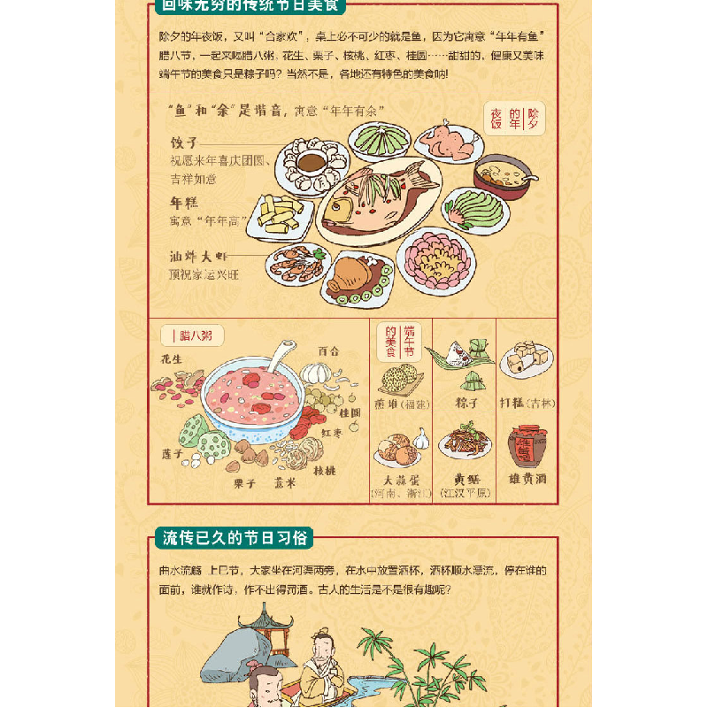 正版新书]我们的节日:画给孩子的中国传统节日(手绘版)洋洋兔高清大图