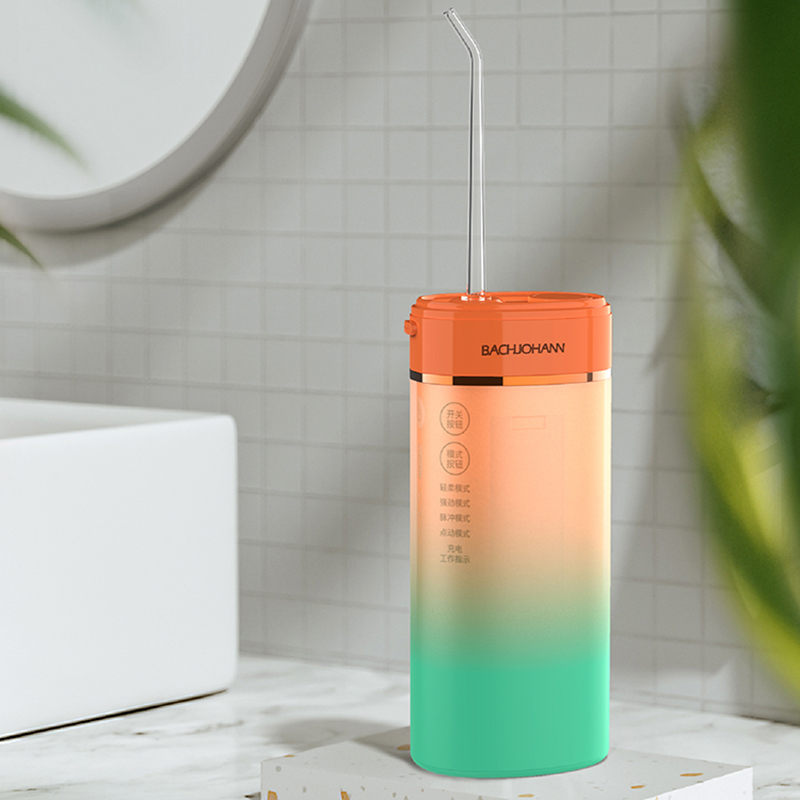 巴赫约翰TP01冲牙器 洁牙器水牙线预防牙结石 牙刷牙齿清洁 便携式冲牙器TP-01高清大图