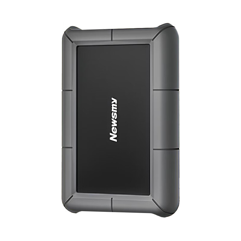 纽曼(Newsmy)8TB 移动硬盘 3.5 英寸 桌面存储 星际系列 Type-C 3.1 硅胶保护金属外壳 大容量