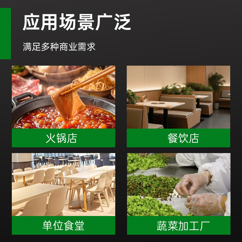 意黛斯 商用切菜机大型食堂饭店用叶菜切断切丝机 双头可切果蔬类300KG/h切片机切丝机YDS-YQSP-30高清大图