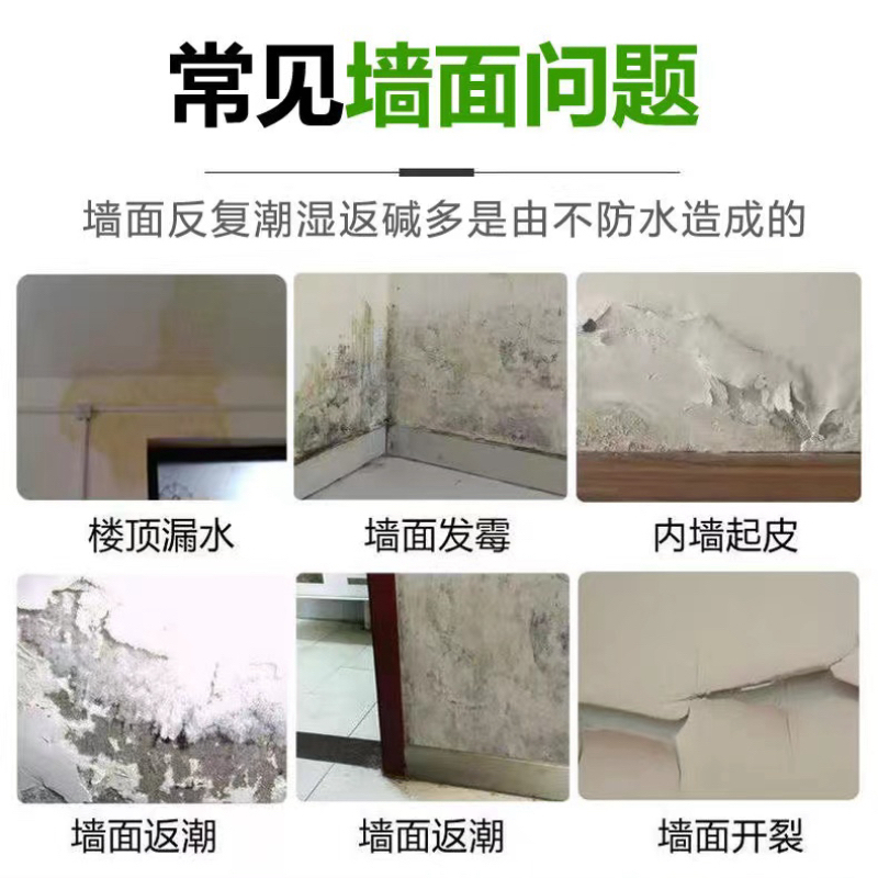 链嘉防水补墙膏 10斤 (送工具)