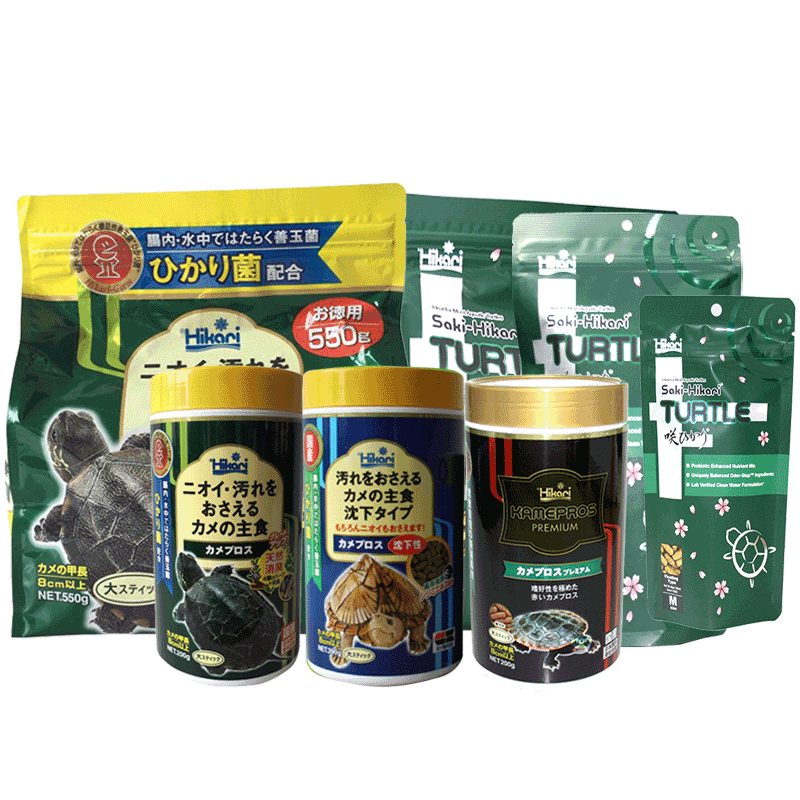 Hikari高够力善玉菌龟巴西龟水龟半水龟饲料调理肠胃龟粮图片