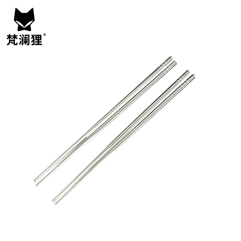梵澜狸不锈钢筷子FF22 10双/包高清大图