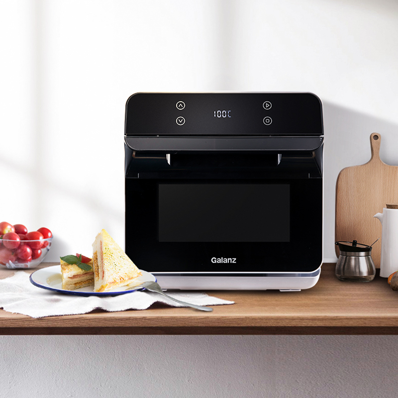 格兰仕15l家用台式小型纯蒸箱 不锈钢内胆 预热功能 台式电蒸炉蒸箱ss