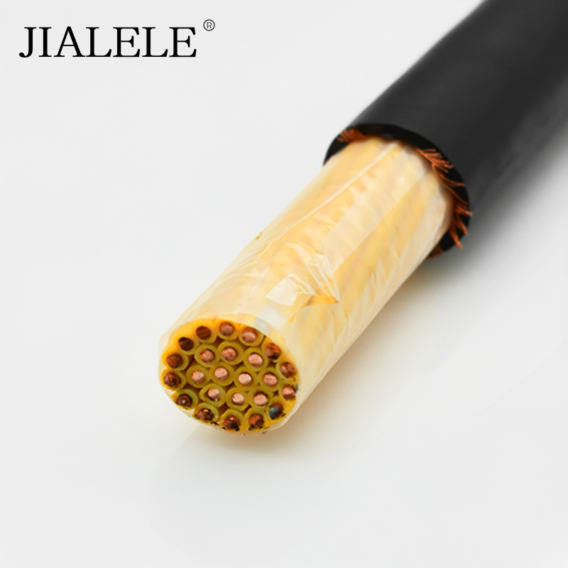 JIALELE 控制电缆 KVVP-24*1.5平方 额定电压450/750V 米高清大图