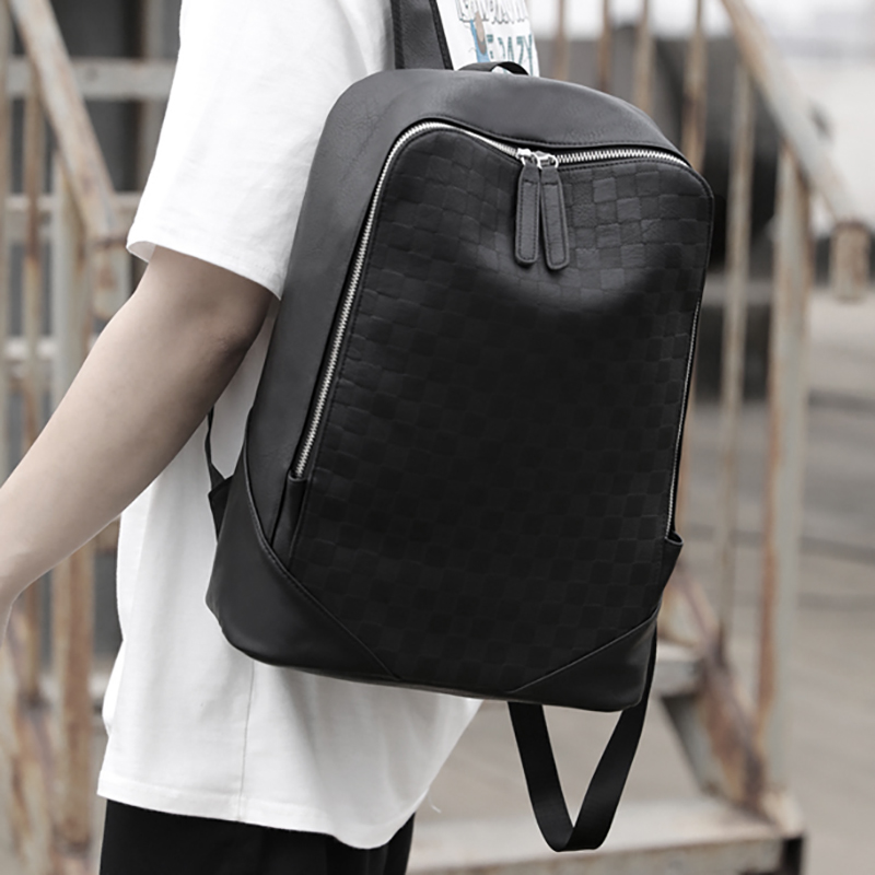 Z.M.N.(法国啄木鸟)商务休闲轻奢皮革双肩包-阿尔ZRB-0978高清大图