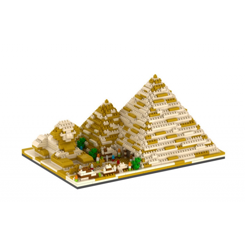 武汉广州上海旧金山纽约兼容乐高积木玩具 埃及金字塔(624pcs)06