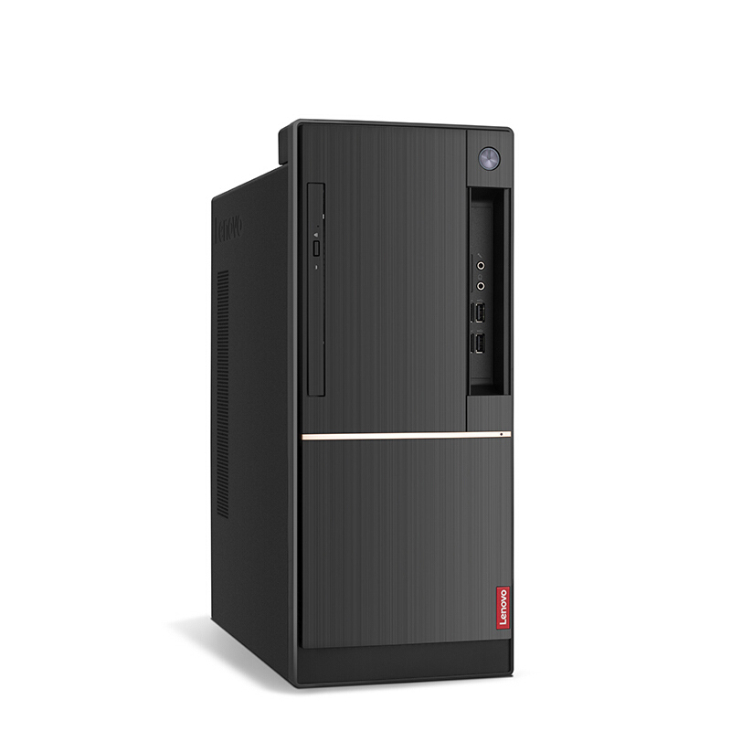 联想(Lenovo)扬天T4900D 商用台式机 电脑 21.5英寸屏(Intel i5-7400 4GB 500GB DVDRW 集显 win10)企业采购 家庭娱乐 学生用机