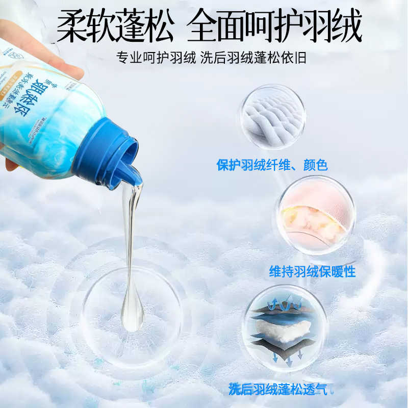 来羽绒服蓬松剂3886高清大图