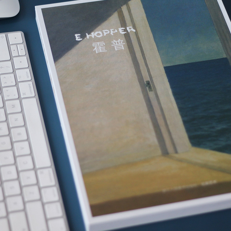 [正版]出类艺术画片集 霍普 霍普油画作品集礼盒装赠藏书票 文艺唯美世界名画装饰画版画创意送礼鉴赏收藏小清新明信片高清大图