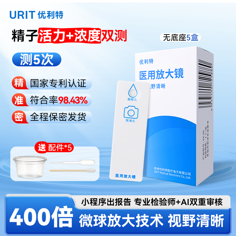 优利特医用放大镜-无底座-5盒高清大图