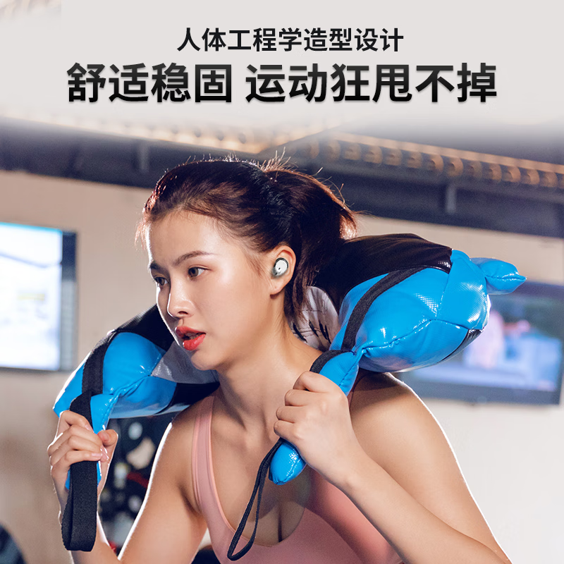 纽曼HiFi max-π真无线蓝牙耳机圈铁4单元通话降噪耳机入耳式音乐运动跑步游戏长续航通用苹果华为小米