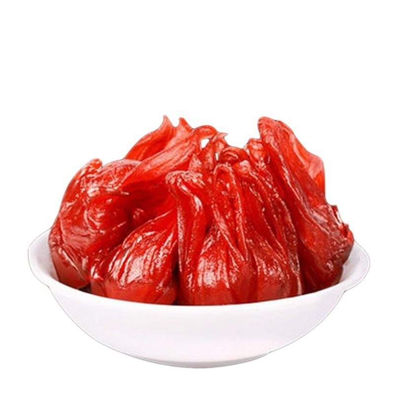 牡丹花果脯甄汇吃洛神花脯玫瑰花蜜饯玫瑰茄蜜饯食用玫瑰