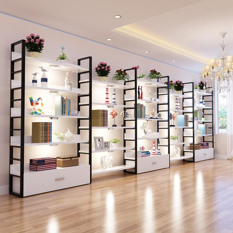欧式鞋店鞋架产品化妆品展示架货架货柜展示柜落地置物架陈列柜