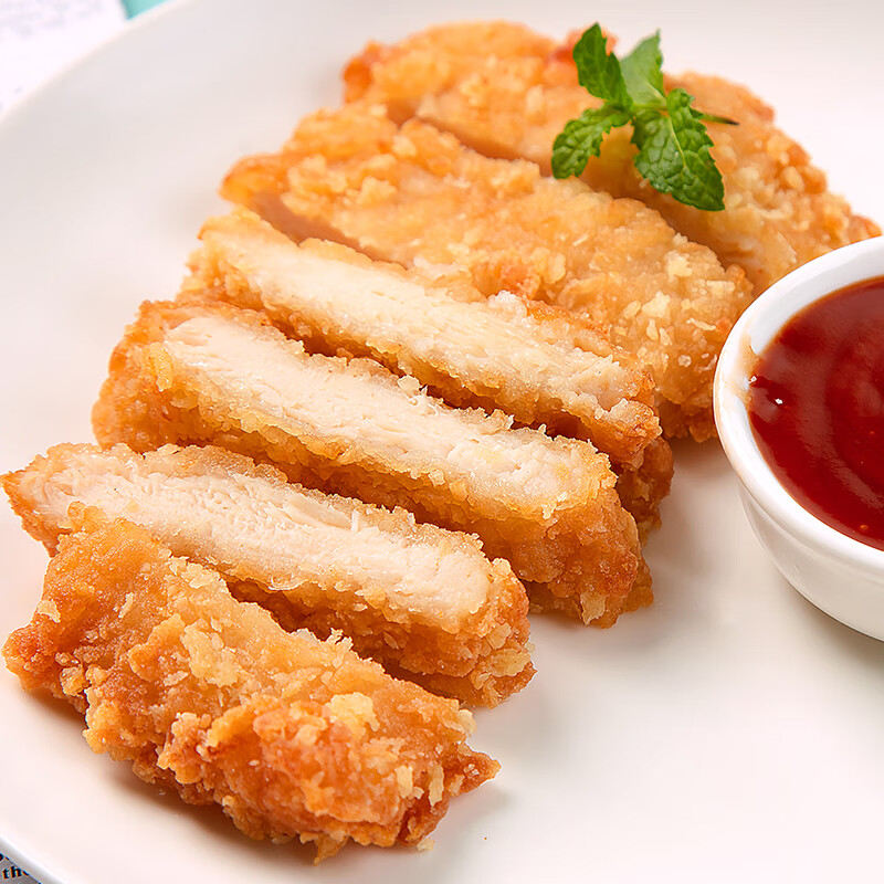 鸡排 袋装 2kg(十片)散装高清大图