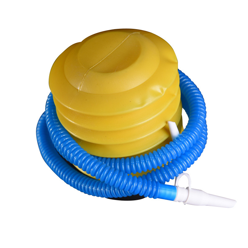 思泽压缩充气泵气球打气筒脚踩脚踏手推打气球充气工具气筒