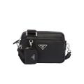 普拉达(PRADA)男士多功能可调节徽标单肩包商务休闲手提斜挎包