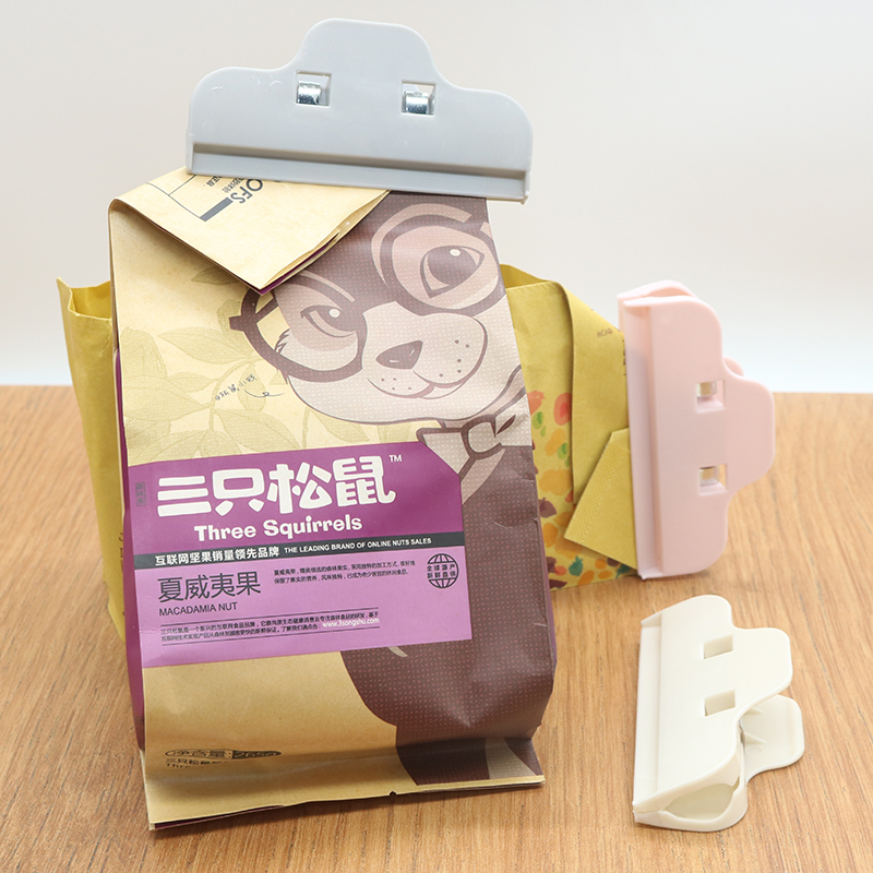家柏饰(CORATED)家用封口器塑料袋食品夹厨房夹子防潮零食物茶叶奶粉密封夹封口夹高清大图