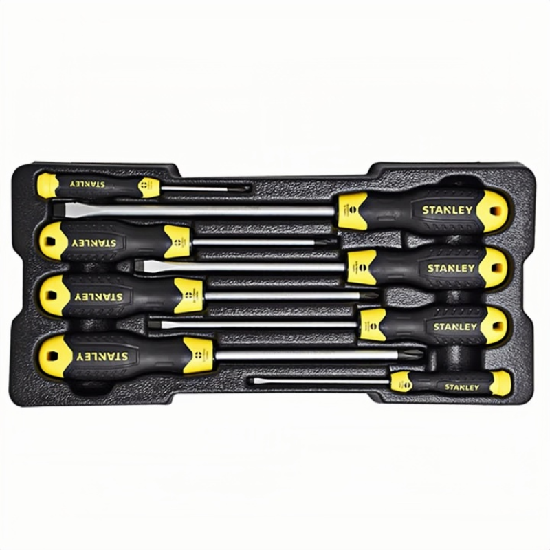 史丹利(STANLEY) STMT74181-8-23 8件强力型螺丝批托盘 组套 十字一字螺丝刀 改锥起子 套