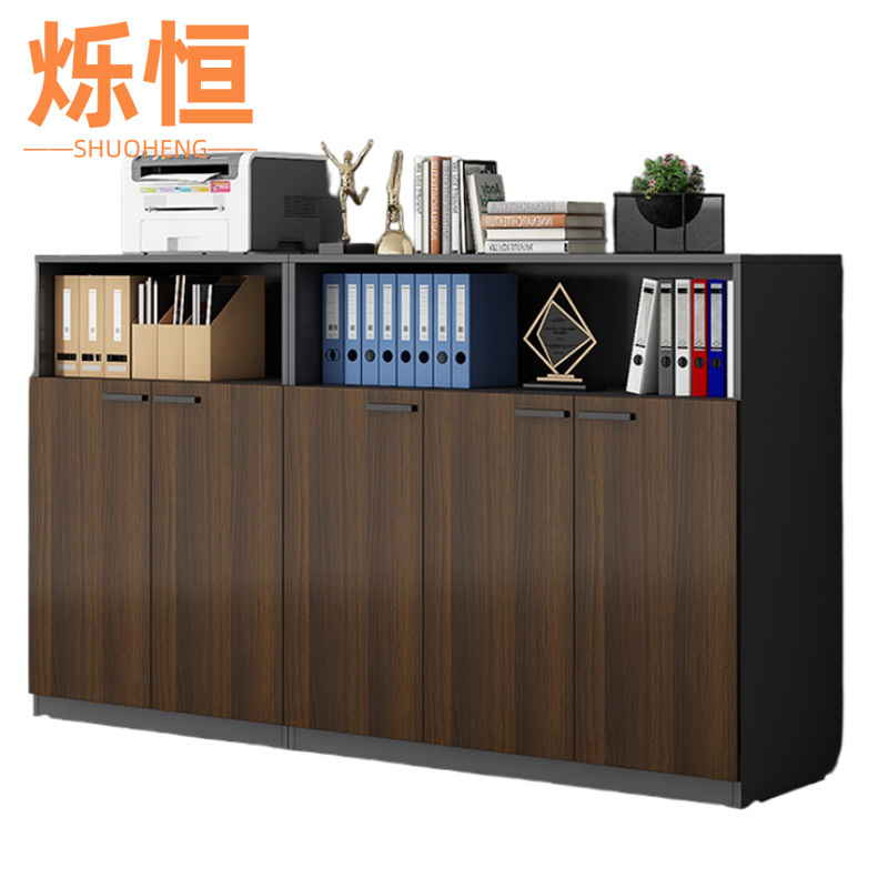 烁恒开放格置物柜5门台高清大图