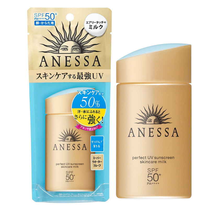 [新升级新包]原装进口日本资生堂安热沙(ANESSA)安耐晒防晒霜60ml(SPF50)面膜身体防晒霜PA++++