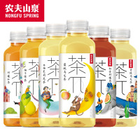 农夫山泉茶π柚子绿茶500ml*5瓶果味茶饮料苏宁宜品推荐