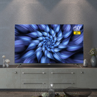 TCL 50V2 50英寸 4K超高清30核全面屏巨幕 纤薄金属机身HDR人工智能电视机