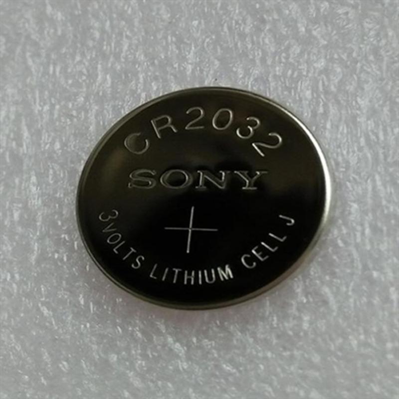 2粒cr2032纽扣电池索尼机顶盒电视主板电子秤汽车钥匙遥控器2粒视频