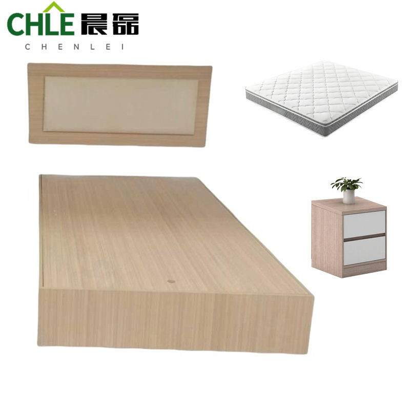 晨磊 床+床垫+1床头柜1.2m套高清大图