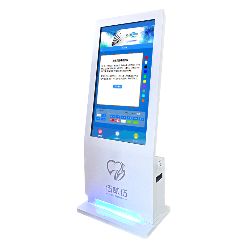 伍贰伍WEW-ZZY-L心理健康自助仪系统50英寸政工宣传心理测评减压游戏视频课程案例高清大图