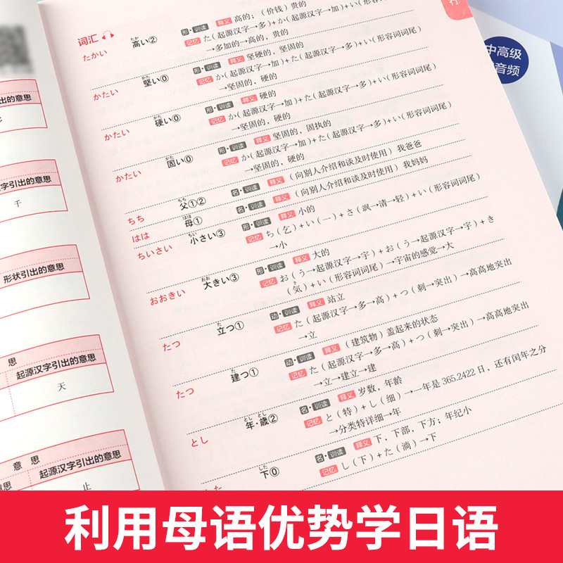 [赠音频]0-N1(入门+初级+中高级) [正版]赠音频 安宁老师的日语课0-N5 入门 N2N1初级N4N3中高级N4